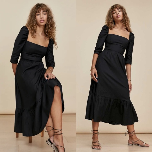 ribbed midi dress sleeveless Soft Served Ribbed Side Slit Midi Dress S